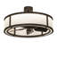 Maplewood LED Downrod Ceiling Fan