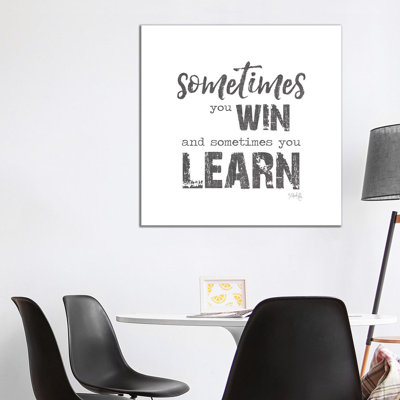 Sometimes You Win by Marla Rae - Wrapped Canvas Gallery-Wrapped Canvas Giclée