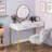 Ceazia Metal Base Writing Desk