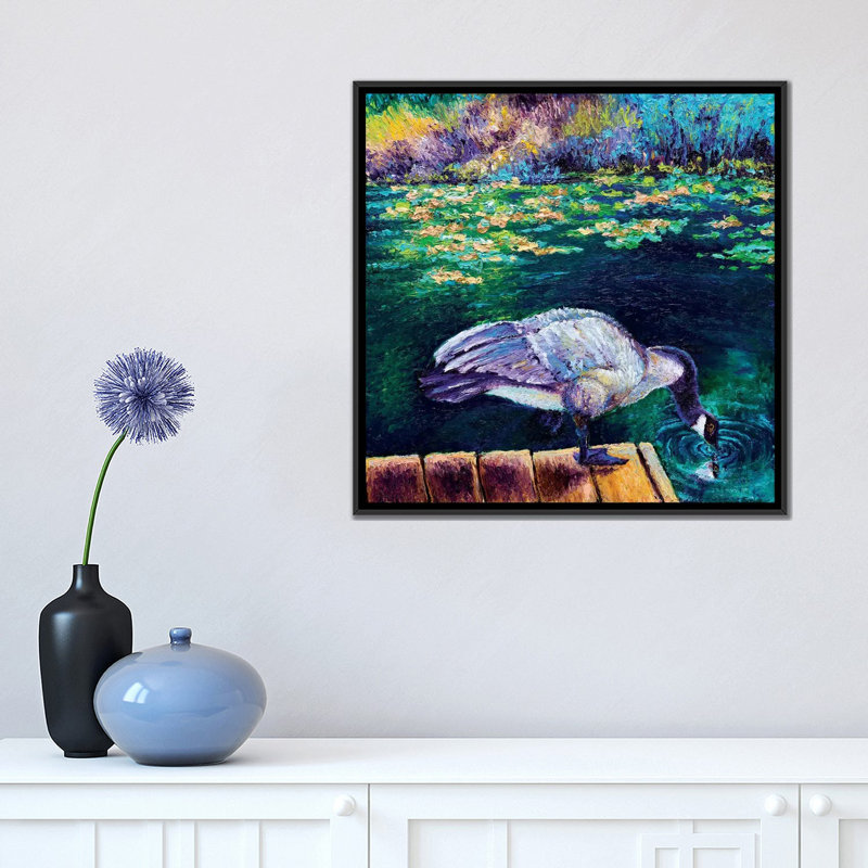 Reflecting Panel I by Kimberly Adams - Gallery-Wrapped Canvas Giclée, 12" H x 12" W x 0.75" D, No Mat, Wrapped Canvas