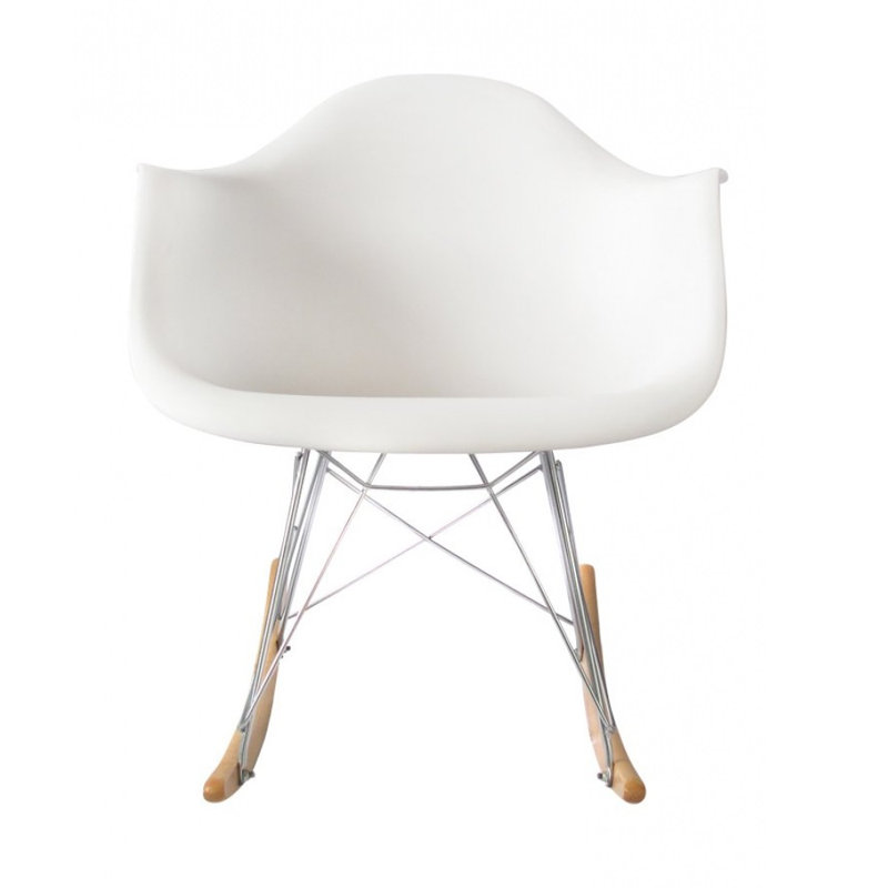 Dalyss Plastic / Acrylic Rocking Chair
