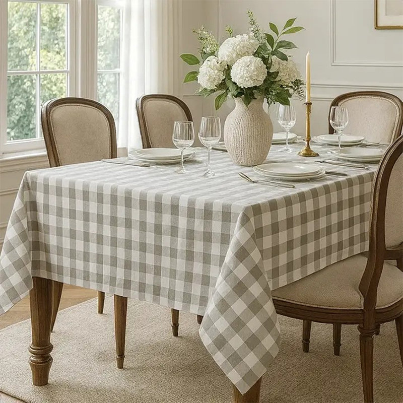 Buffalo Checkered Farmhouse Tablecloth