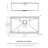 30 - Inch Undermount Kitchen Sink, 16 Gauge 304 Stainless Steel, Quiet Operation With 3Mm Pad, And Switchable Workstation Options Sound Reducing Rubber Built In Features