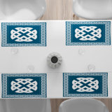 Polyester Geometric Rectangle Placemat