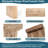 Solid Wood 45''L Console Table Sofa Table-1257189556