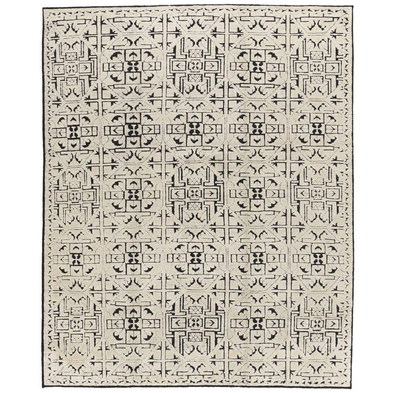 Wool Moroccan Indoor Rug, Rectangle 2' x 3'