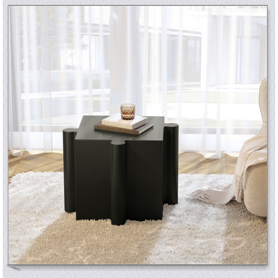 Puzzle Art Side Table, Modular Convex Edge MGO Table - Buy Singles Or Combine For Custom Layouts, Indoor & Outdoor