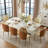 Quatrell Side Chair in Brown/Cream