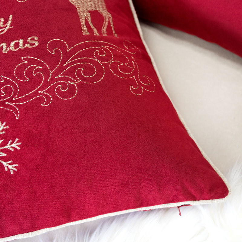 Velvet Throw Pillow