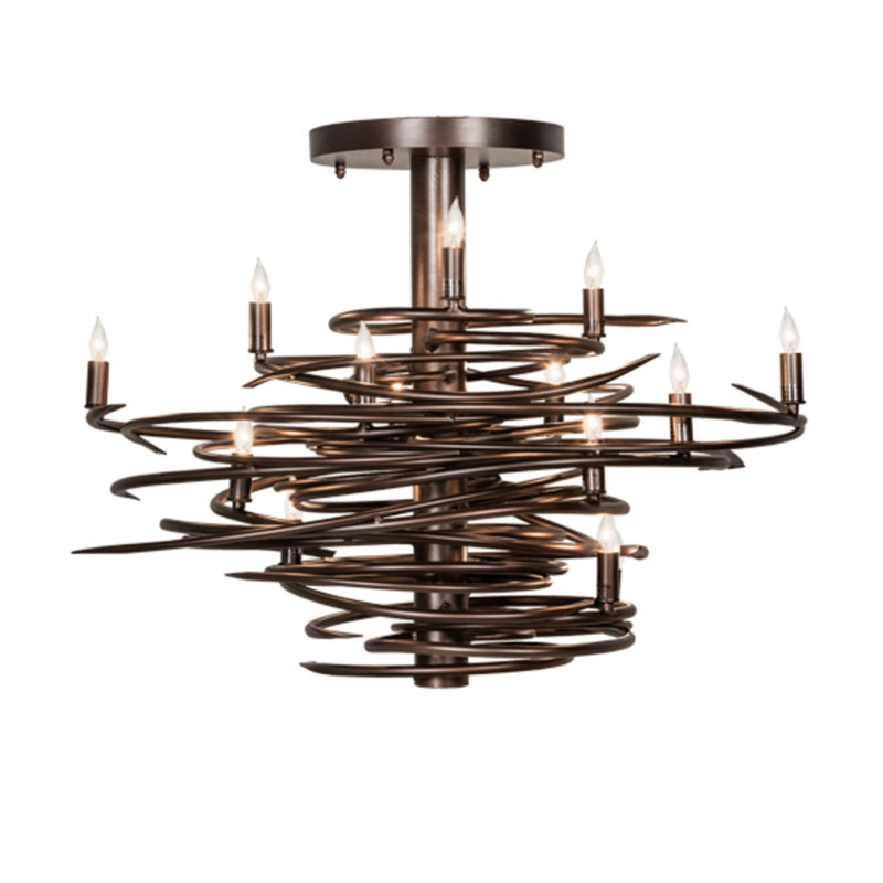 Cyclone 15 - Light Chandelier