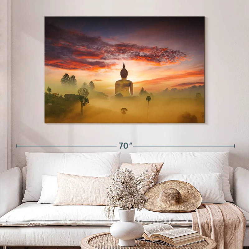  «Big Buddha At Sunrise», H 34 po x l 51 po