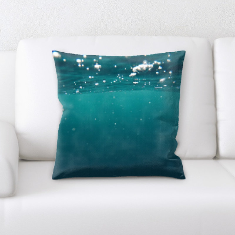 Microsuede Throw Pillow