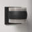 Verbeia Black 5'' H Integrated LED Outdoor Wall Lantern