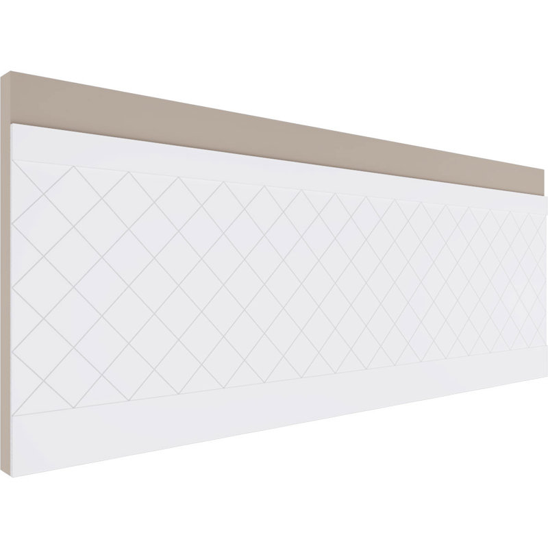 Panneaux muraux blancs 94,5 "(paquet de 4), L 32 po
