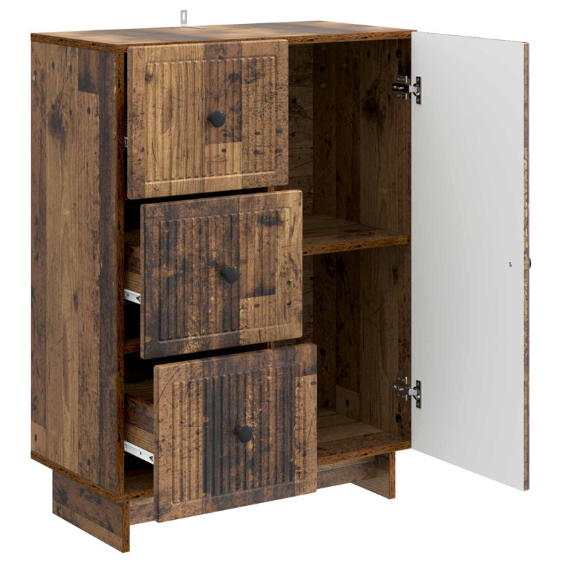 66cm Sideboard, Old Wood