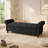 Bed Bench Dark Grey Fabric