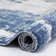 Tapis bleu Doland