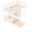 Lit mezzanine convertible avec bureau en L