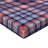 Microfiber Plaid Fitted Sheet-105847888-42104726