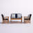 Calhoun Acacia 4 - Person Patio Conversation Sets with Cushions