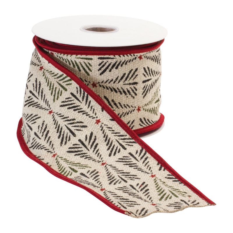 Ruban sans motif Gisette The Holiday Aisle®