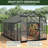 Greenhouses For Outdoors, Polycarbonate Greenhouses With Adjustable Roof Vent, Windproof, Walk-in Aluminum Frame Green Houses For Outside With Sliding Doors, Garden-120713445