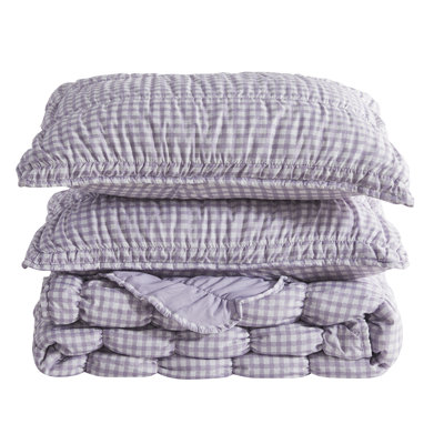 Ensemble de courtepointe Gingham