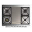Majestic III Series 36 Inch Dual Fuel Range with 6 Sealed Burners, Griddle, in Glossy Black (Natural Gas, Brass Trim)-996369056-996369075-996369085