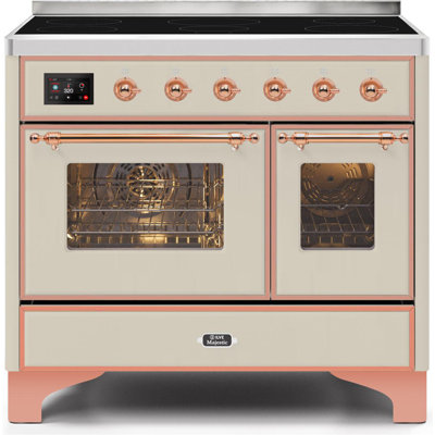 ILVE Majestic II Series 40 inch Induction Range with 6 Induction Elements (Glass Door)