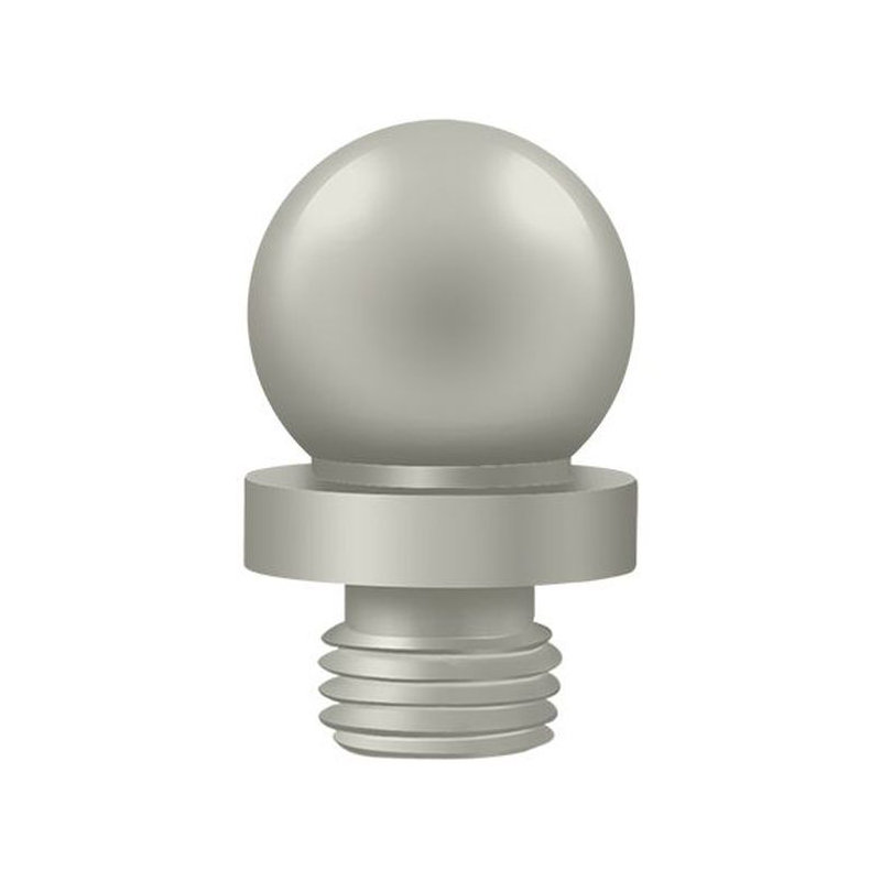 Ball Tip Door Hinge, Brushed Nickel