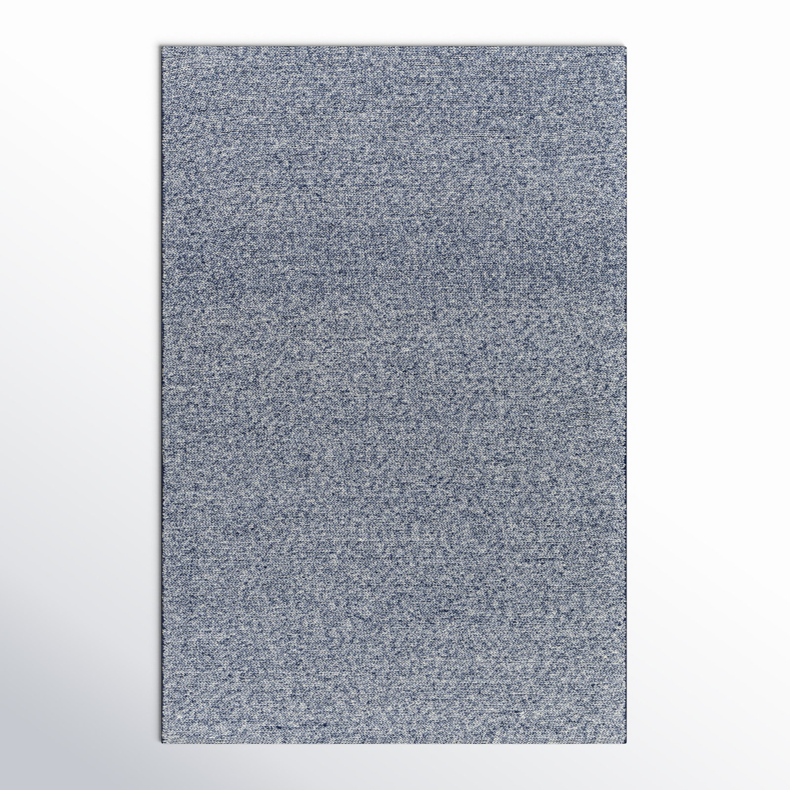 Tariah Wool Blue Rug, Rectangle 2' x 3'