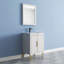 Ensemble de meuble-lavabo simple l 24 po