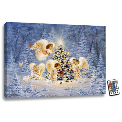 Lumière DEL 18 po x 24 po Silent Night