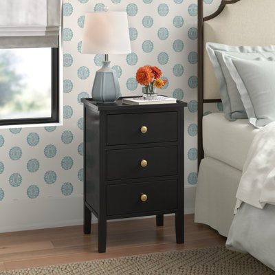 Naugatuck 43cm W Bedside Table