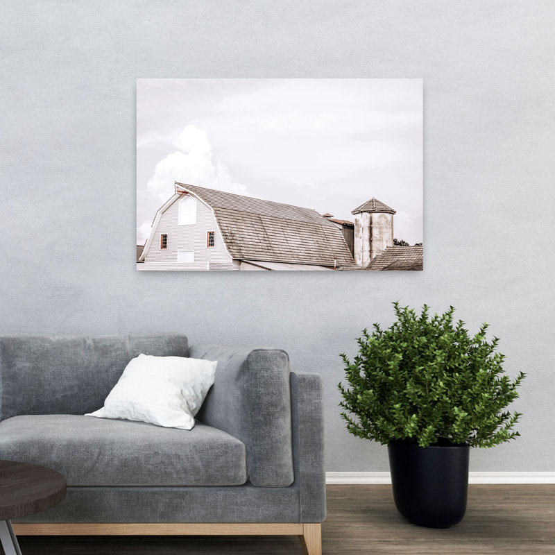 Mod, moderne, architecture abstraite, art contemporain, H 32 po x l 48 po