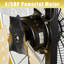 Ventilateur tambour à 2 vitesses en jaune avec puissant moteur 4 / 5HP, ventilateur commercial ou industriel