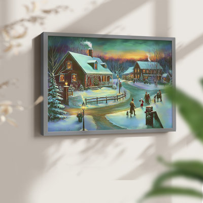 Chirstmas Art-CDL XXXVII - Reproduction encadrée - Restickable