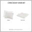 Luxurious Cotton Bedding Sets, Ivory Embroidered Design For Home Comfort
