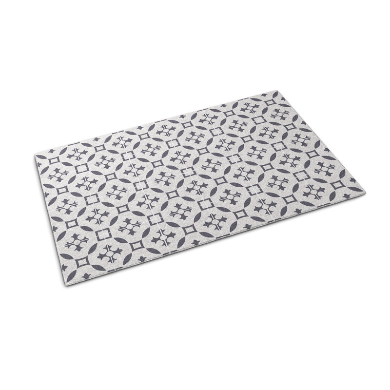 Non-Slip Geometric Outdoor Doormat