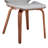 Rohail Leatherette Dining Chair with Slightly Curved Seat-1595663040-1595663043-1536494904