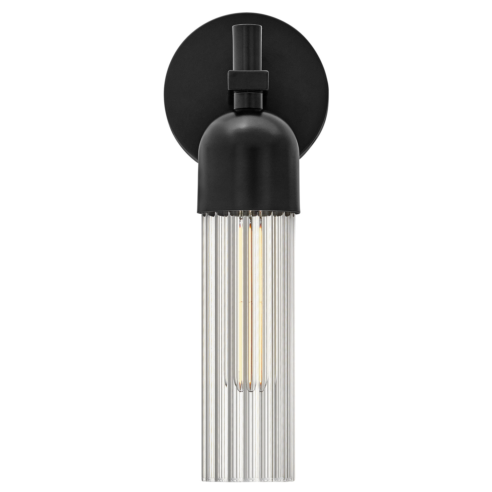 Morant Single Dimmable Vanity Light, Black