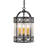 Antencio 3 - Light Gunmetal Cylinder Pendant