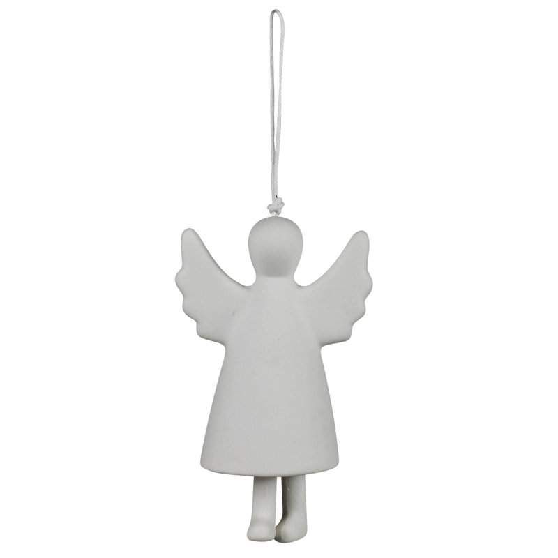 Ornement ange en porcelaine