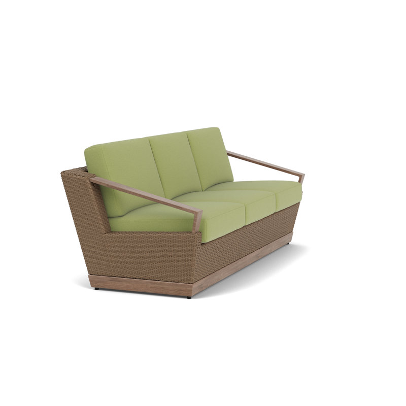 Charisma Outdoor 3 - Seat Patio Sofa, Unearth Spring