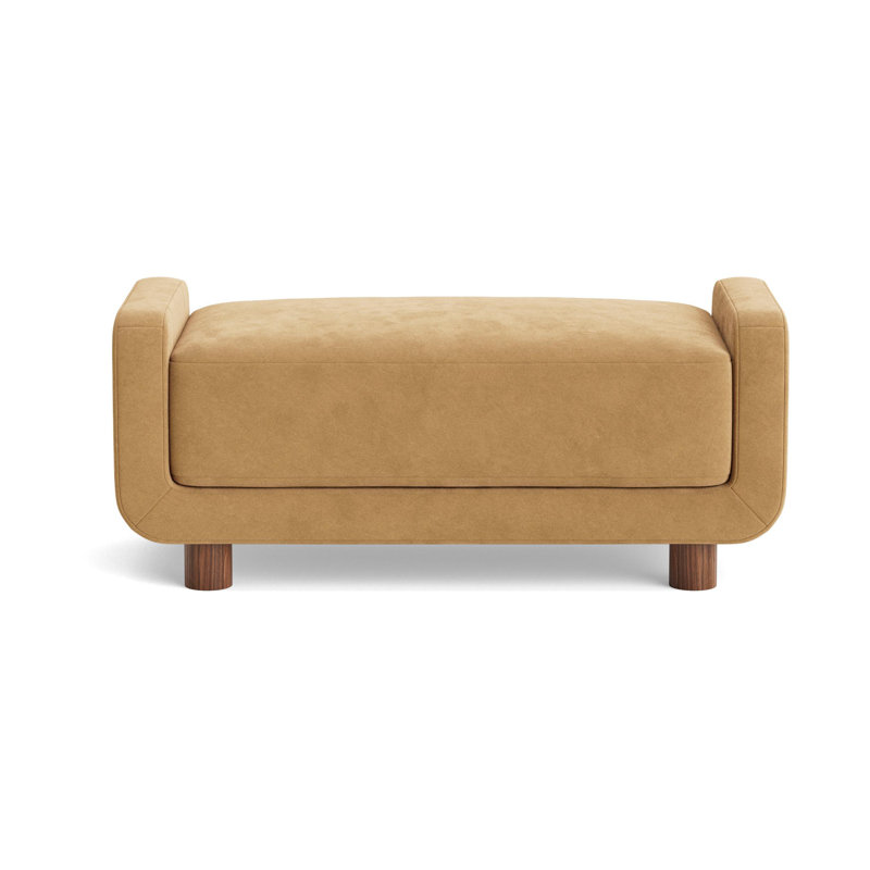 Eva Ottoman, Performance Velvet - Nutmeg