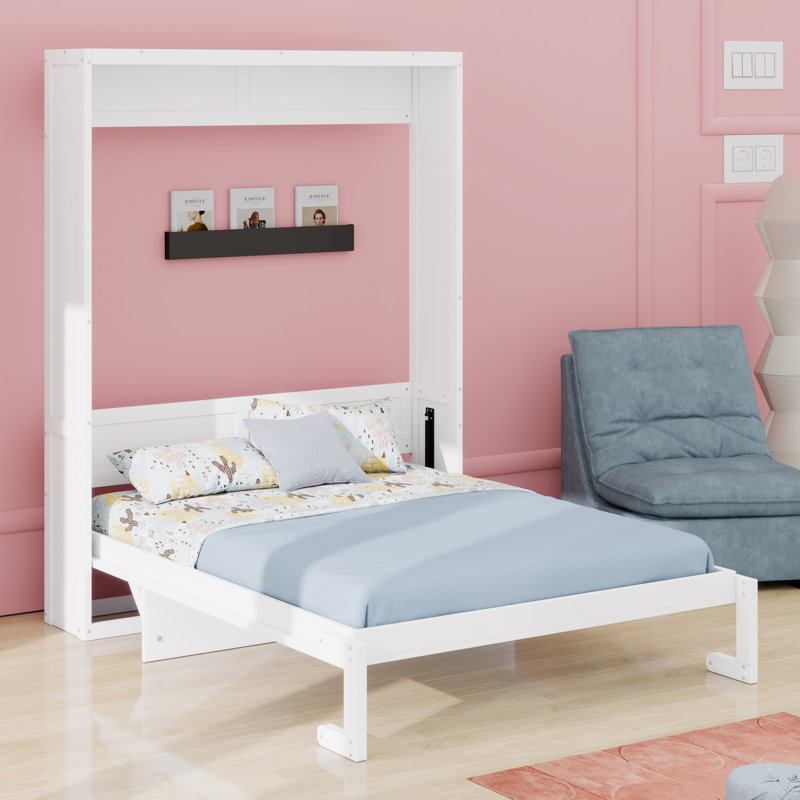 Ensemble mural escamotable avec lit escamotable, Lit double