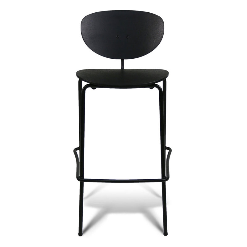Tabouret de bar Flair, Noir
