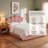 Modern Palm-Shaped Upholstered Bed with Lift Up Storage, Queen, Pink Velvet-1590389984-1604685467