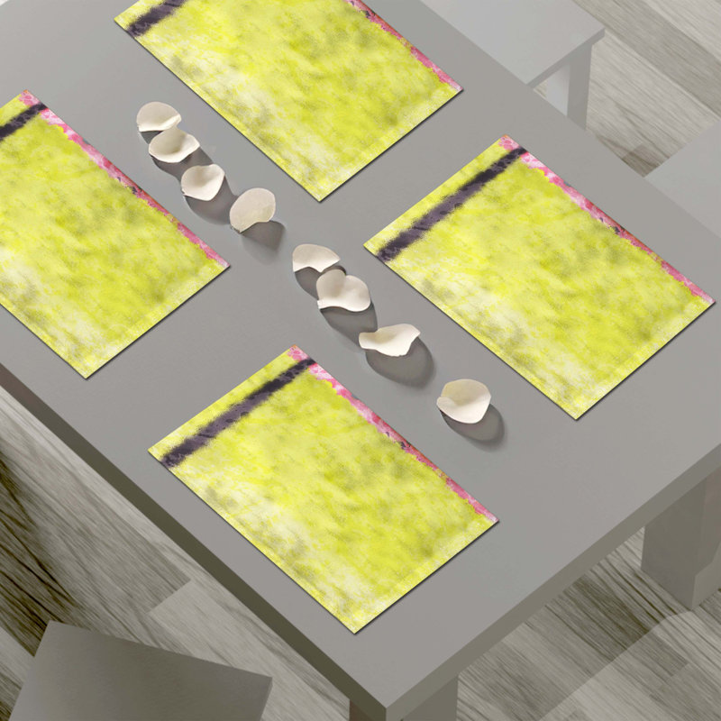 Polyester Abstract Placemat