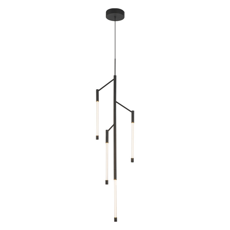 Motif 4 - Light LED Pendant, 37.625" H x 8.75" W x 10.25" D